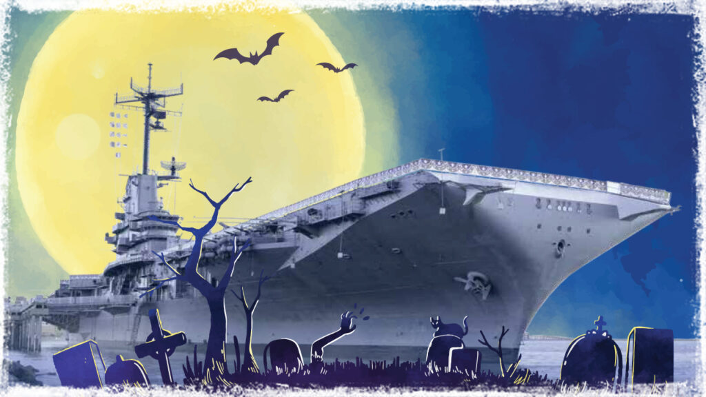 member overnight USS LEXINGTON